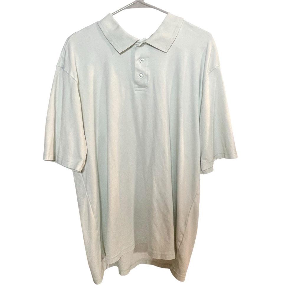 R&R Men's Light Green Polo Shirt